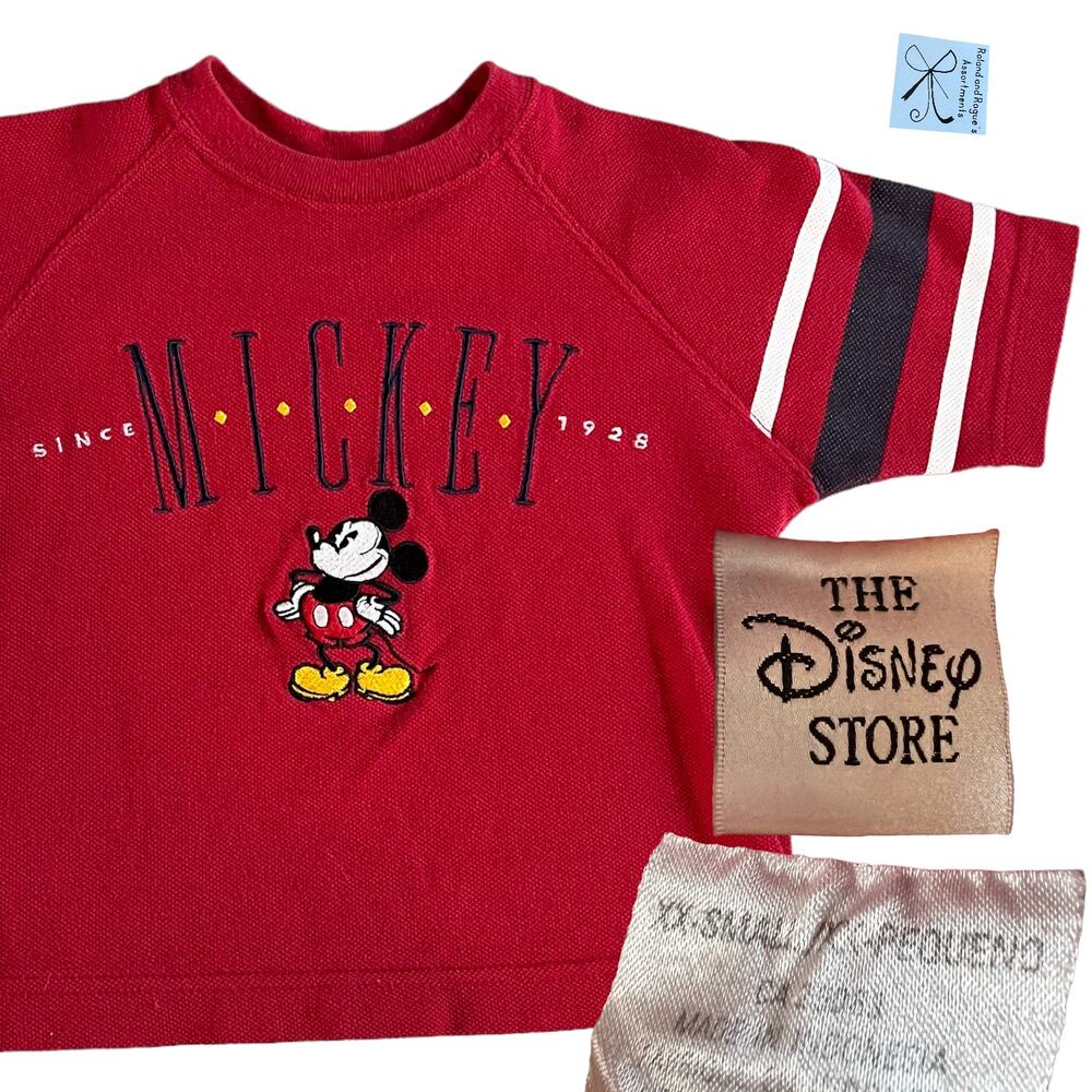 The Disney Store Mickey Mickey Mouse Top Kids Sz XXS